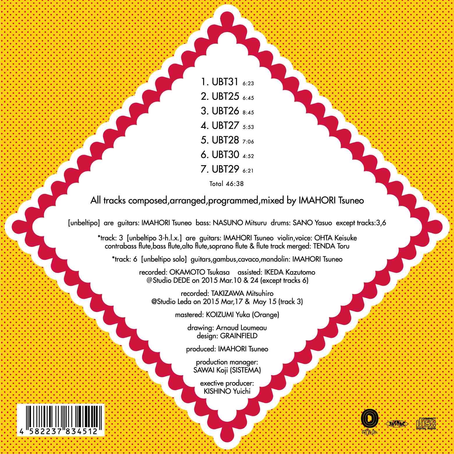 Un Bon Trouble�W���P�b�g����